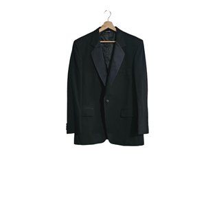Lord West‎ Tuxedo Jacket Size 40L Black satin lapel